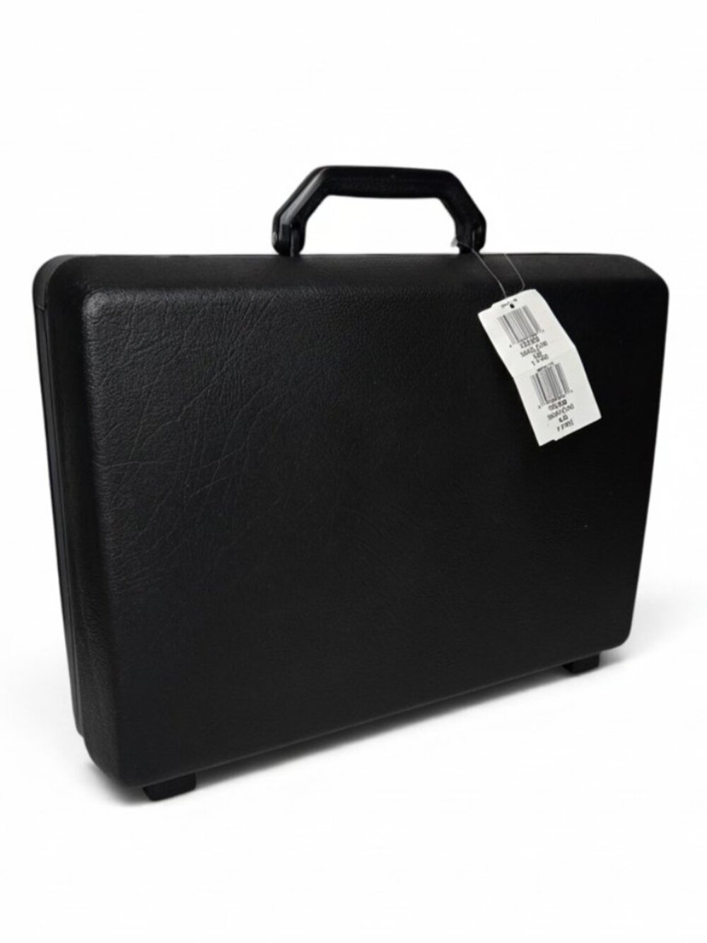 NWT Samsonite Black Delegate Attache Hard Body Storage Briefcase FLAW no key